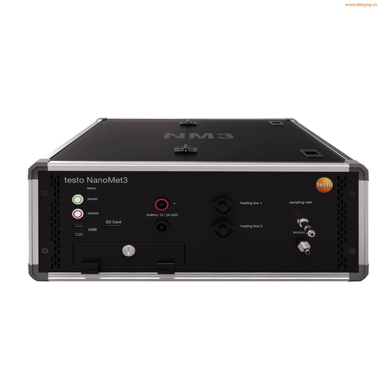 便攜式固體顆粒計數(shù)器 - 適用于汽車廢氣排放(RDE)testo NanoMet3